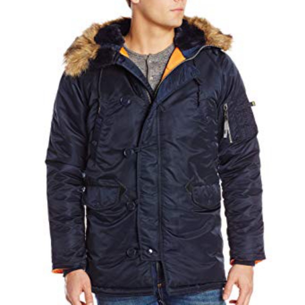 Alpha Industries Slim Fit N-3B Parka